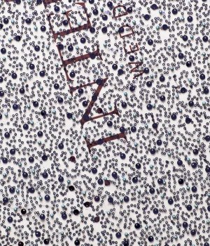 Blue Colored Lace Fabric — art. 2000000377315